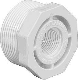 PVC Reducer Bushing Male X Female 1-1/4 X 1